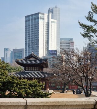 Deoksugung Palace in Korea
