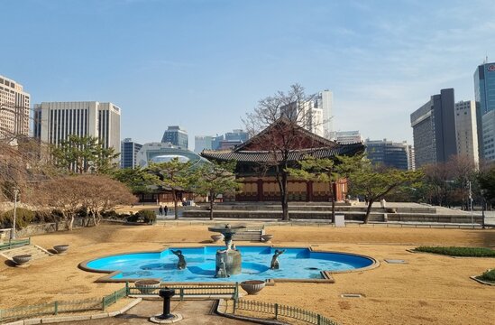 Deoksugung Palace in Korea