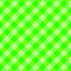 Vector Green Plaid Fabric background textured