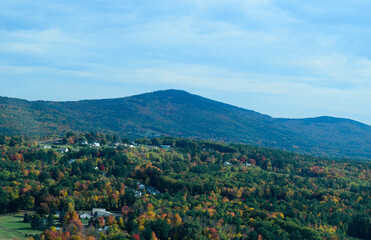 Obraz premium Flying High above New Hampshire