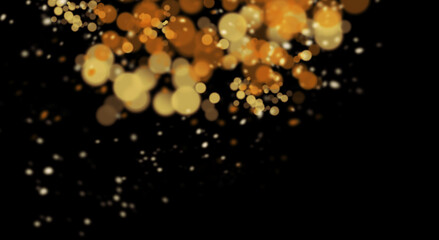 holiday bokeh background for Christmas or New Year