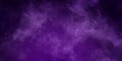 Purple background with vintage texture in purple and blue abstract paint design with grunge and color splash border