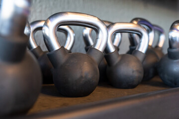  kettlebell in the gym