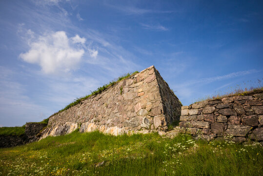 Norway, Ostfold County, Halden, Fredriksten Fortress, detail