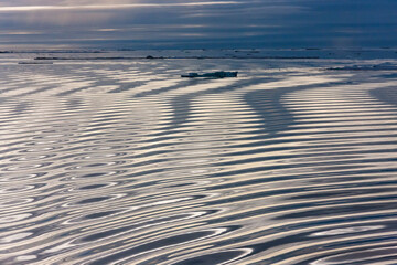 Ripples pattern, Bering Sea, Russia Far East