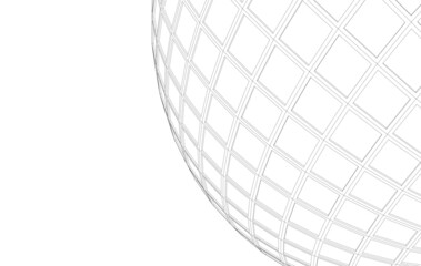 Modern architecture drawing vector 3d illustration