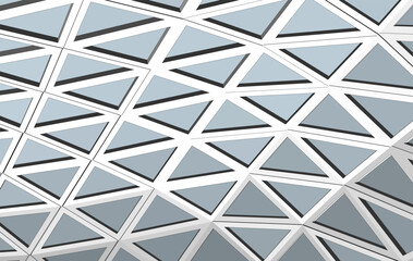 Modern architecture drawing vector 3d illustration