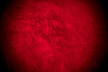 Old wall texture cement black red  background abstract dark color design are light with white gradient background.