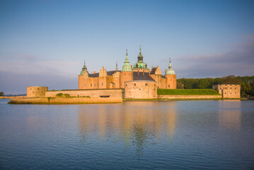 Sweden, Kalmar, Kalmar Slott castle, dawn © Danita Delimont