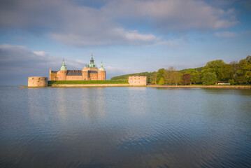 Sweden, Kalmar, Kalmar Slott castle, dawn