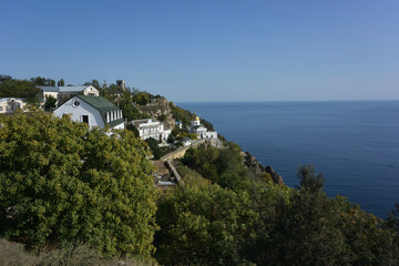 View of the surroundings at Cape Fiolent