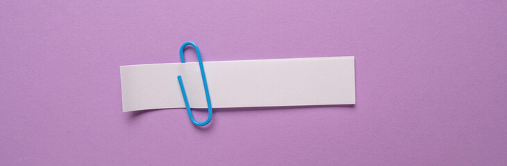 Empty space note papers for copy space