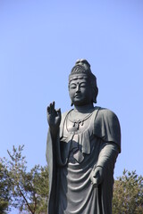 塩船観音の観音様