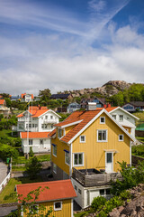 Sweden, Bohuslan, Fjallbacka, village house detail