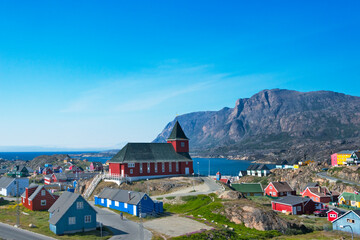 The new church, Sisimiut, Greenland