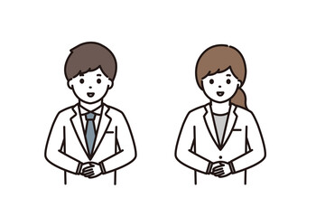 薬剤師 医師 男性 女性 挨拶