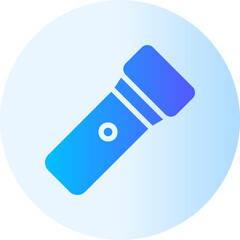 flashlight gradient icon