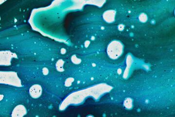 Abstract of Paint, oil and water