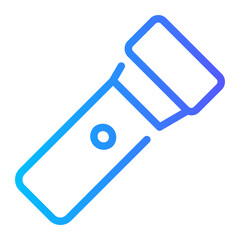 flashlight gradient icon