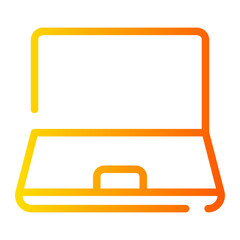 laptop gradient icon