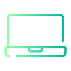 laptop gradient icon