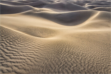 Mesquite Dunes, Death Valley National Park, California.