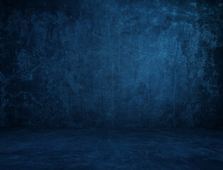 blue concrete background