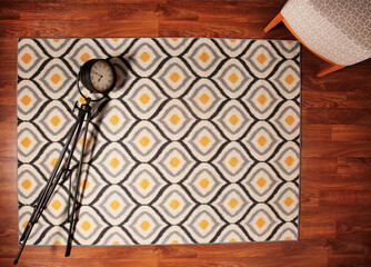 Carpeted Floor Background / Carpeted Floor / Rug detail. 
