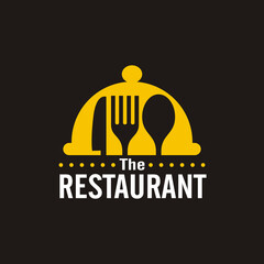 restaurant logo vector illustration - food business