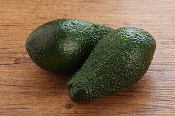 Fresh ripe green organic exotic avocado
