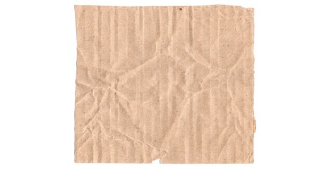 Kraft torn and creased Paper Texture for Background	