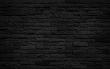 Abstract dark brick wall texture background pattern, Wall brick surface texture. Brickwork painted...