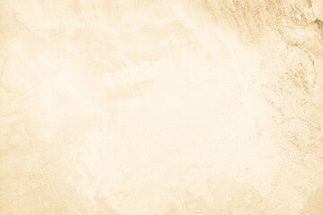 Cream concrete wall for interiors or outdoor exposed surface polished concrete. Cement have sand and stone of tone vintage, natural patterns old texture background.