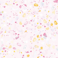 Terrazzo Texture Vector. Flooring Seamless Pattern