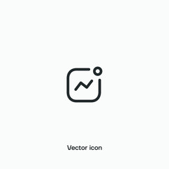 Activity vector icon for UI/UX. Premium quality.