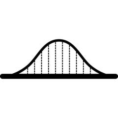 data_exponential glyph icon