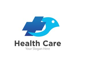 health care with bird for medical service and hospital or health clinic