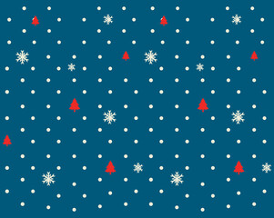 Fototapeta na wymiar Christmas sweater seamless pattern
