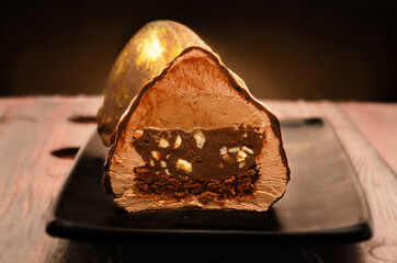Hazelnut Shaped Dessert