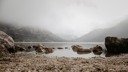 lake in Asturias