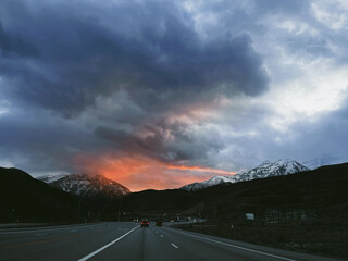 road in the mountains