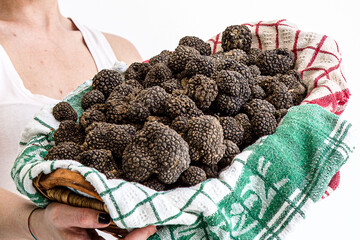 Tartufi appena cavati Patrimonio Unesco