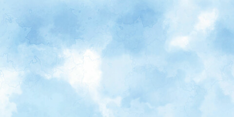 Blue Sky with white cloud and clear abstract. Beautiful air sunlight with clouds colorful. Backdrop for wallpaper backdrop background.