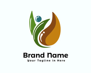 human jump fit water liquid droplet logo template illustration