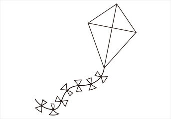 Icono negro de cometa en fondo blanco. © Gabrieuskal