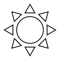 sustainability_solar energy line icon