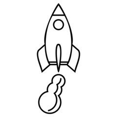 sustainability_space technology line icon