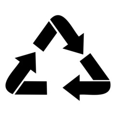 sustainable energy_recycle glyph icon