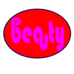 design of beauty words