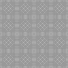 Geometric shapes from points. Digital ornament. Border. Halftone. Seamless pattern. Textile. Ethnic boho ornament. Vector illustration for web design or print.